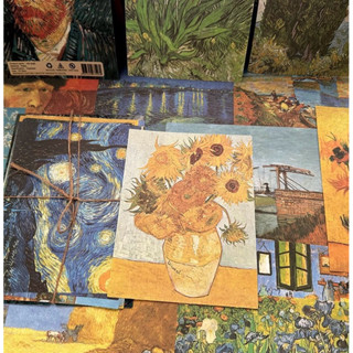 💥จัดส่งไว💥(192-1)กระดาษตกแต่งพิมพ์ลายภาพผลงานศิลปะ