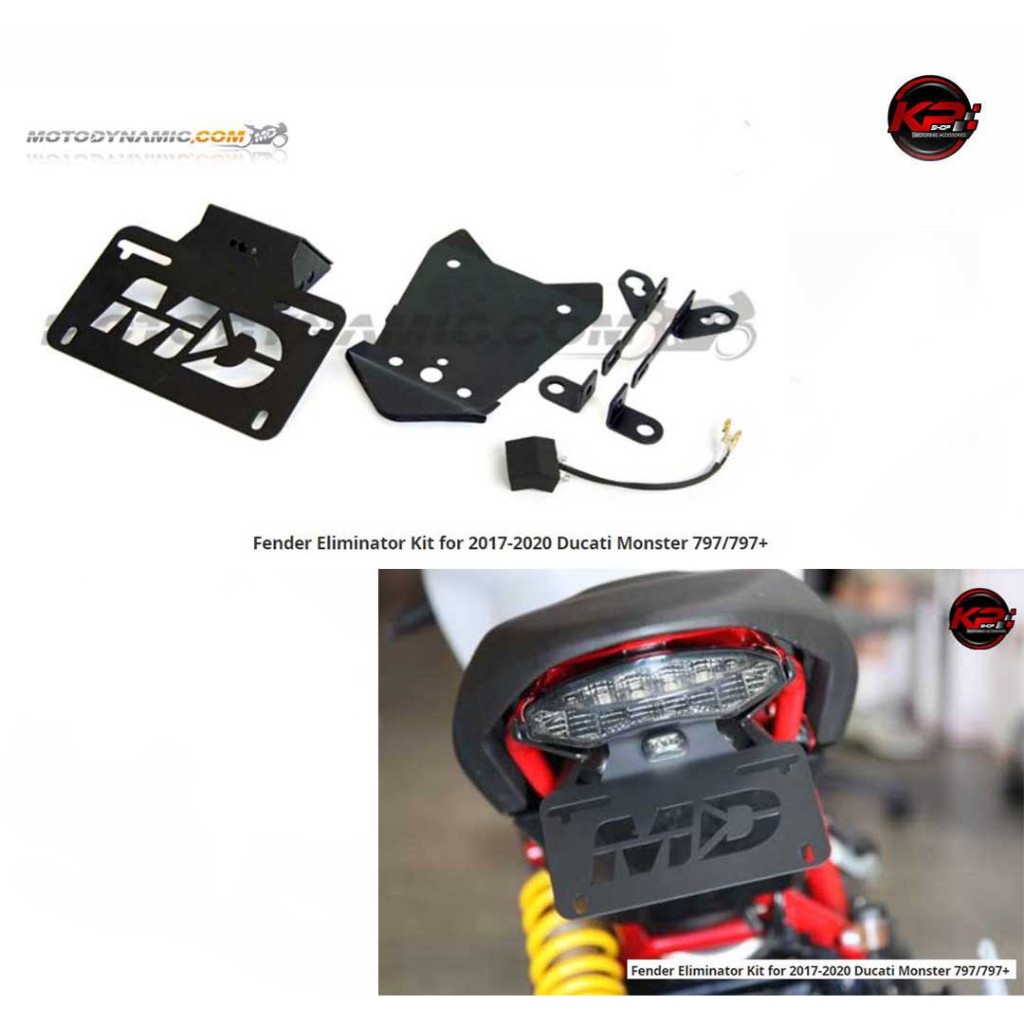 ท้ายสั้น MD FOR DUCATI MONSTER 797/821รุ่นจอสี