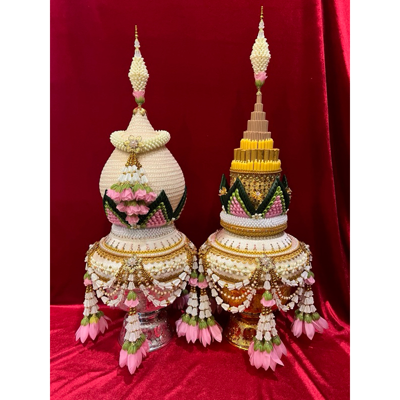 พานไหว้ครู(ธูปเทียน,พานพุ่ม) พานไหว้ครู พานธูปเทียน พานธูปเทียนโต๊ะหมู่ พานสัการะบูชา(ขนาดใหญ่) (ราคาสินค้าต่อ1พาน)