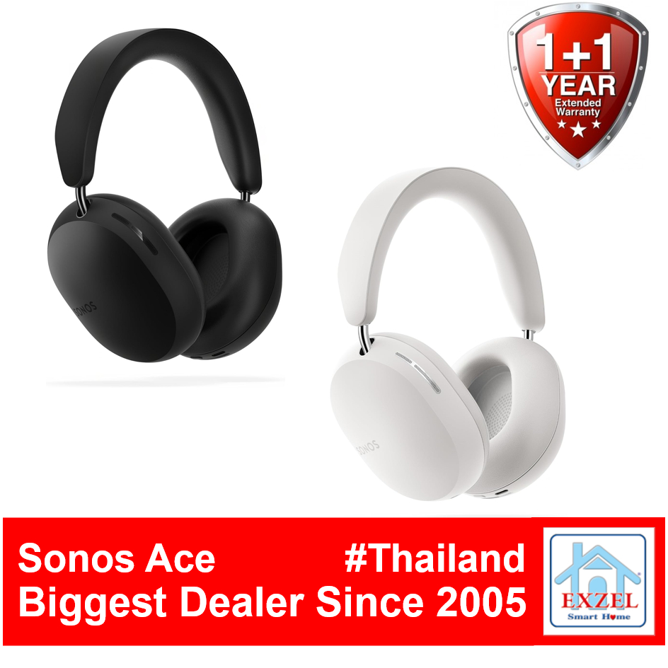 Sonos Ace หูฟังไร้สาย Fast 1 Day ship from BKK| 1+1 Extra Yr Warranty Wireless Headphone Spatial Aud