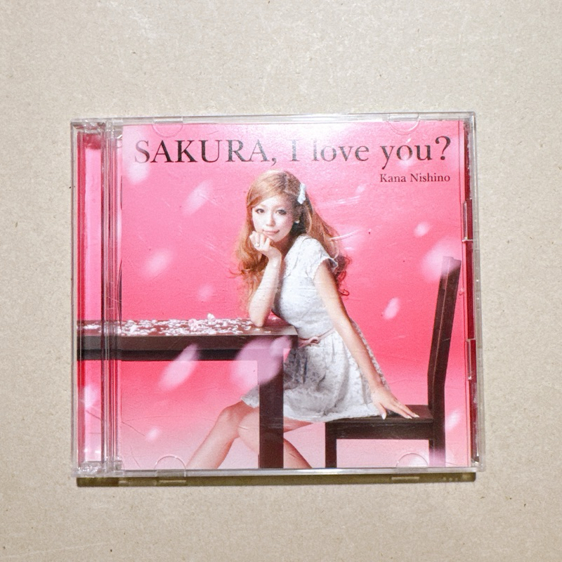 CD+ DVD เพลงญี่ปุ่น Kana Nishino -SAKURA, I Love You