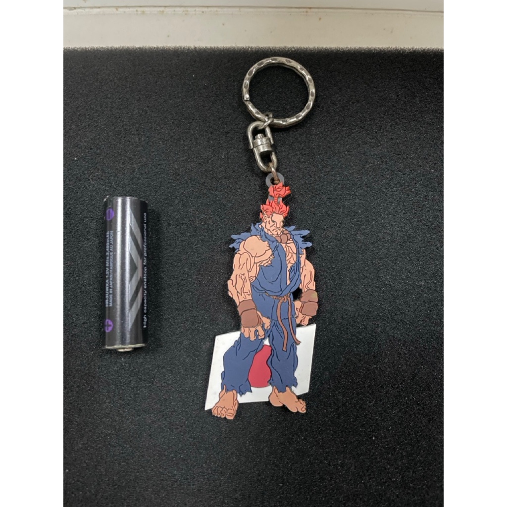 Street Fighter Zero Akuma Gouki Keychain