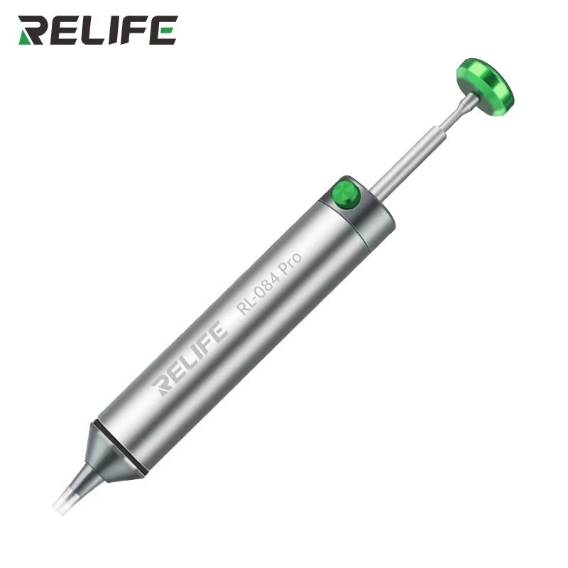 ปืนดูดสุญญากาศ Relife RL-084 Pro ใช้สำหรับรวบรวมโลหะบัดกรีที่หลอมละลายระหว่างการเชื่อม