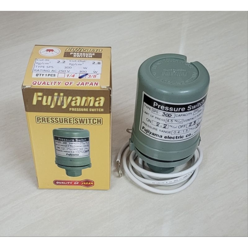 อะไหล่ปั๊มน้ำ สวิทช์แรงดัน Pressure Switch On 2.2 Off 2.8 รูในเกลียว 3/8″ type SPS 200W ใช้กับปั๊มน้ำอัตโนมัติ – โปรปัง