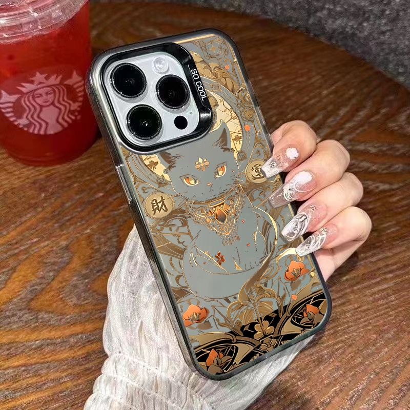 🌹GOOD🌹ส่งจากไทย เคสโทรศัพท์มือถือนิ่ม เคสไอโฟน กันกระแทก สําหรับ IPHONE 16 11 12 13 14 15PRO MAX 7Plus XS/XR XSMax สีแดง