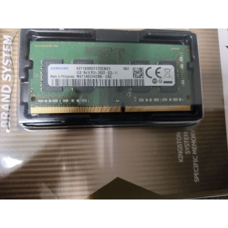 Ram notebook Samsung 4G PC4-2400T