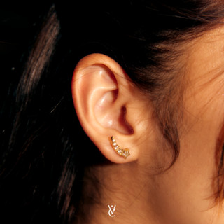 Valichain - City of Stars Shooting Star Studs