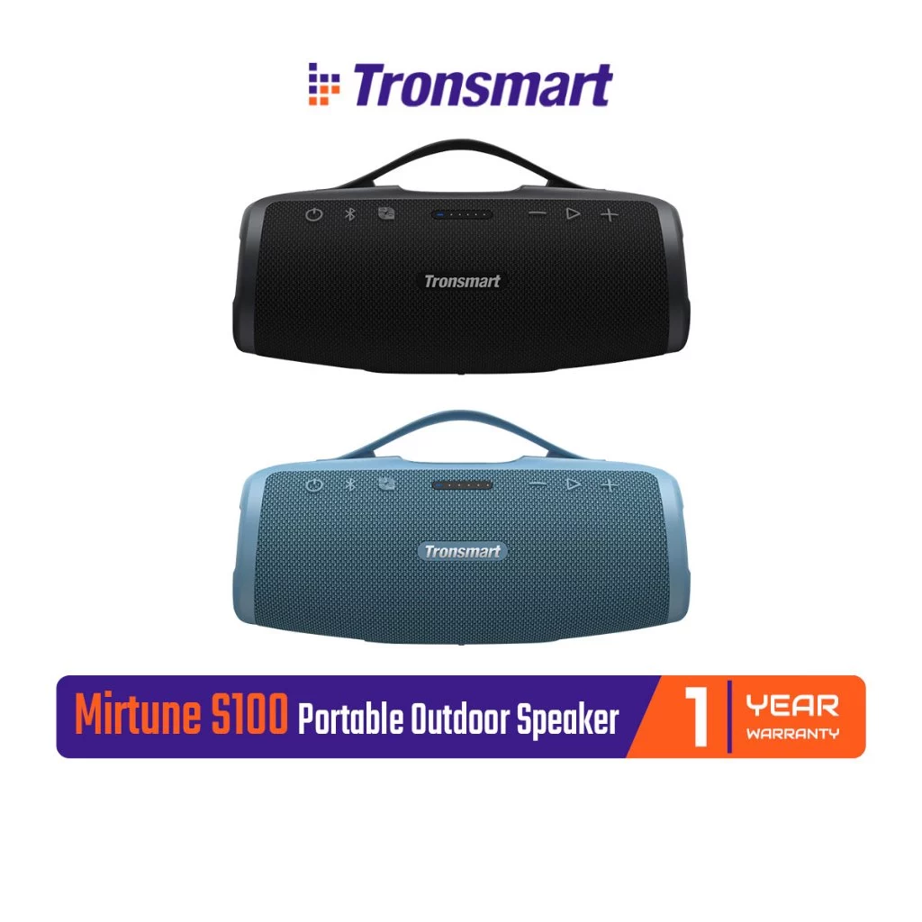 Tronsmart Mirtune S100 Portable Outdoor Speaker 50W ลำโพงบลูทูธ พกพาสะดวก รองรับ Bluetooth 5.3
