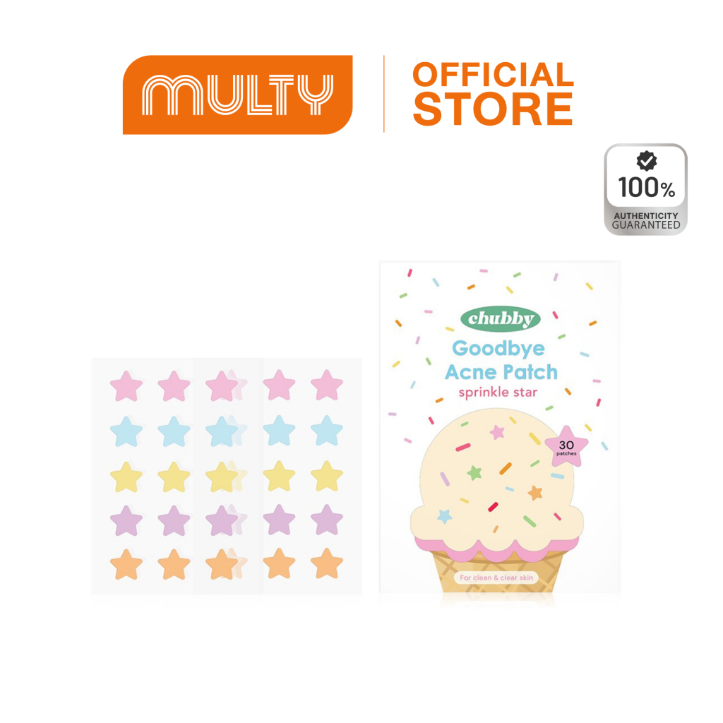 Chubby Goodbye Acne Patch แผ่นแปะสิวชับบี้