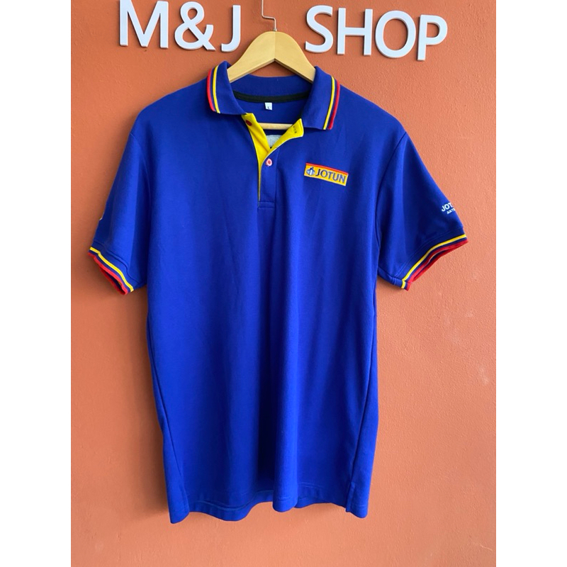 เสื้อJOTUNสีน้ำเงิน มือสองไซส์L