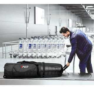 ถุงคลุมกระเป๋ากอล์ฟขึ้นเครื่องบิน PGM Golf Traveling Bag สีดำ (HKB014)