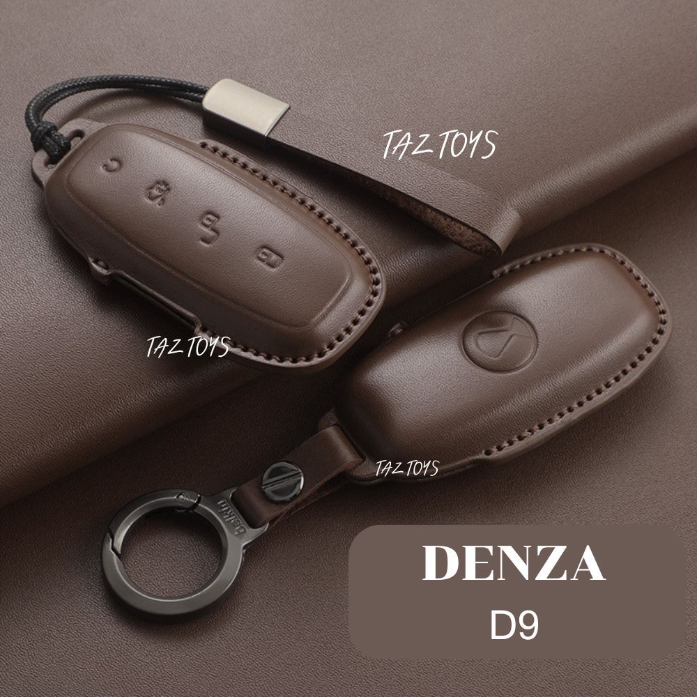 พร้อมส่งในไทย เคสกุญแจรีโมทรถ DENZA D9 รุ่น Luxury Leather ราคา ถูกที่สุด ดีลบีเคเค แกลเลอรีภาพที่ 4