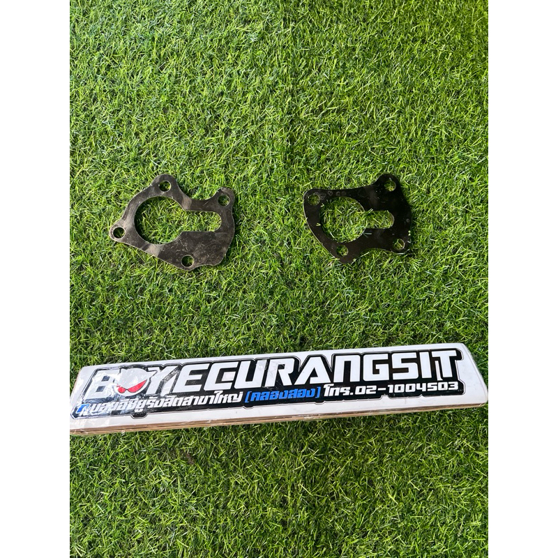 หน้าแปลนโบแปลง คอท่อ หน้าแปลน รถยนต์ : FLANGE (เหล็กชุบโคเมียม)