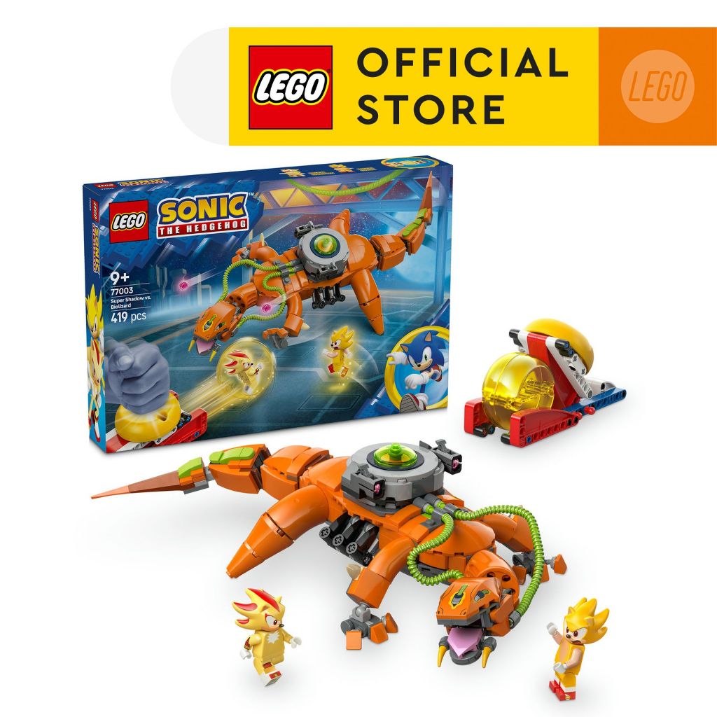LEGO Sonic the Hedgehog 77003 Super Shadow vs. Biolizard (419 Pieces)