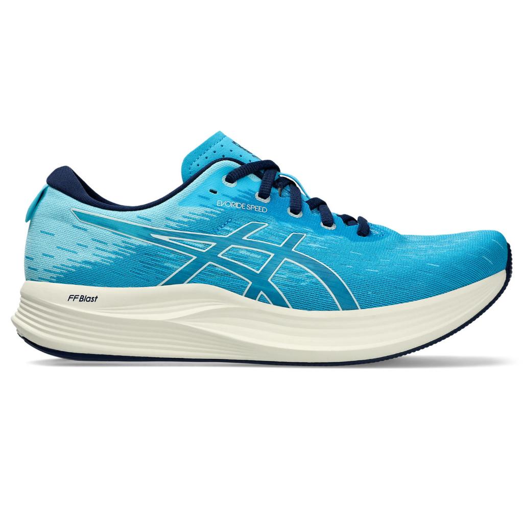 ASICS : 1011B790.401 EvoRide SPEED 2 MEN RUNNING ผู้ชาย รองเท้าวิ่ง ของแท้ หน้ากว้าง 2E DIGITAL AQUA