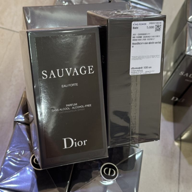Dior Sauvage Eau Forte 100มล. สินค้าแท้ 100%