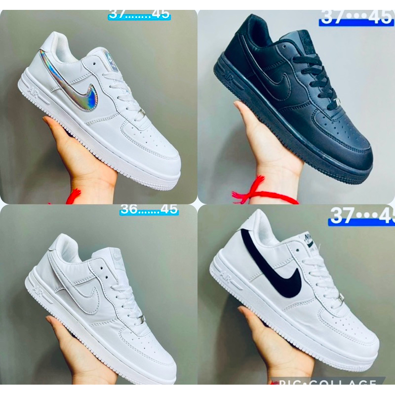 รองเท้าผ้าใบ สินค้าพร้อมส่ง 36-45ใส่ไปเที่ยวออกกำลังกาย ผู้หญิงและผู้ชาย