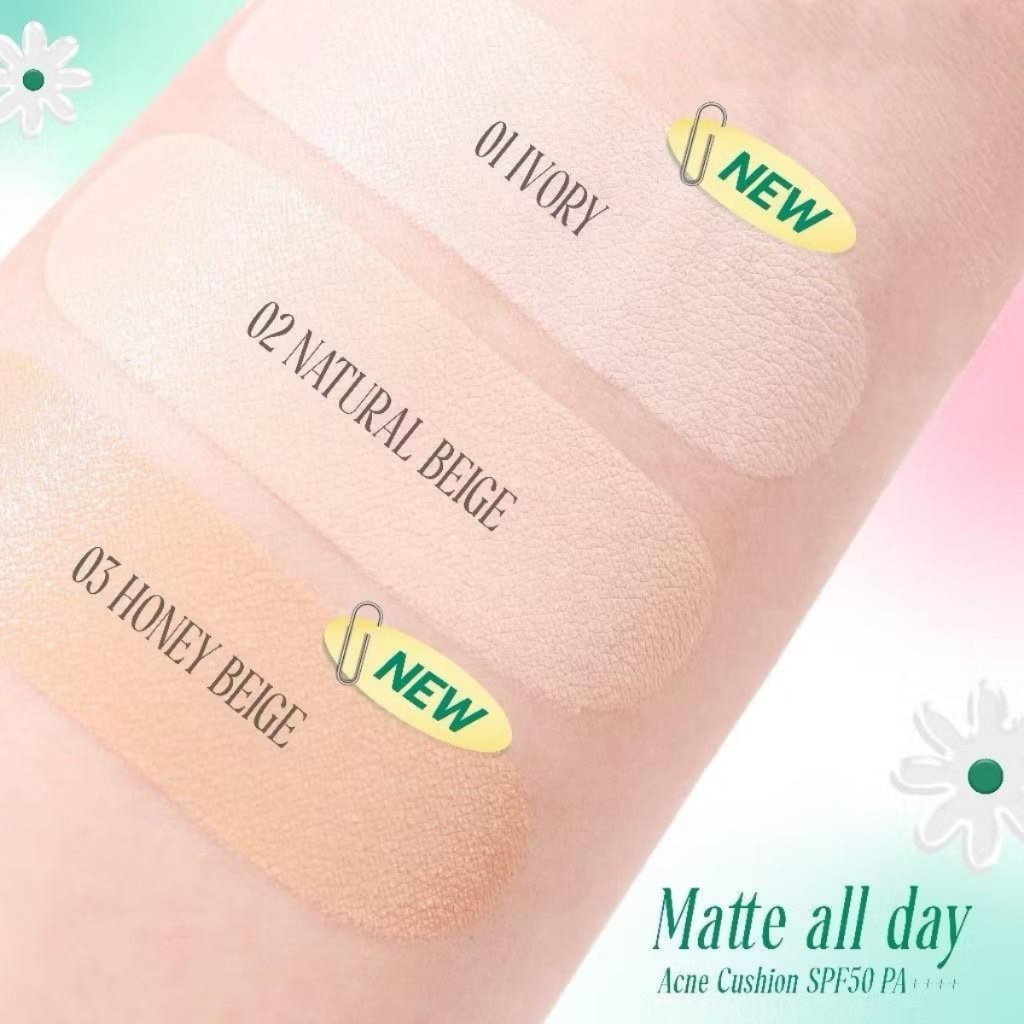 Charmiss แมทท์ ออล แอคเน่ คุชชั่น SPF50PA++++ ปริมาณ 8g.