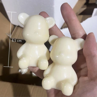 หมีเทสีโมเดลตุ๊กตาหมีกราฟฟิติ งานหมีระบายสีของเหลว diy ปูนระบายสีเด็กต่างๆ ในไทยพร้อมส่ง