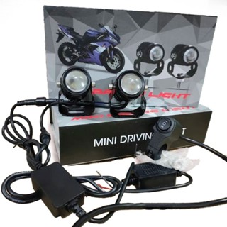 ไฟมินิขับเต็มชุด V2 LED Mini Driving Light 20watt สีขาว+คู่ส…