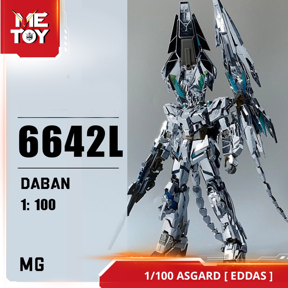 PRE-ORDER DABAN 6642L 1/100 PHENEX Silver Coating