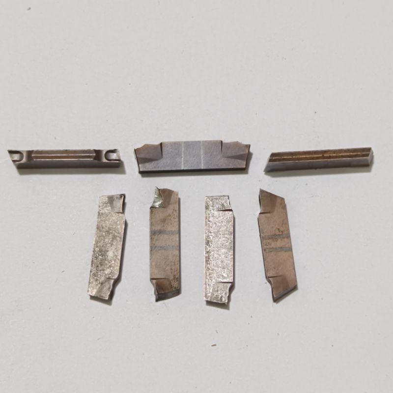เม็ดตัด เซาะร่อง มีดเซาะร่อง มีดgroove MGMN size 1.8 / 2.0/ 2.5/ 3.0/4.0 mm สำหรับงานเหล็กแข็ง งานอะลูมิเนียม