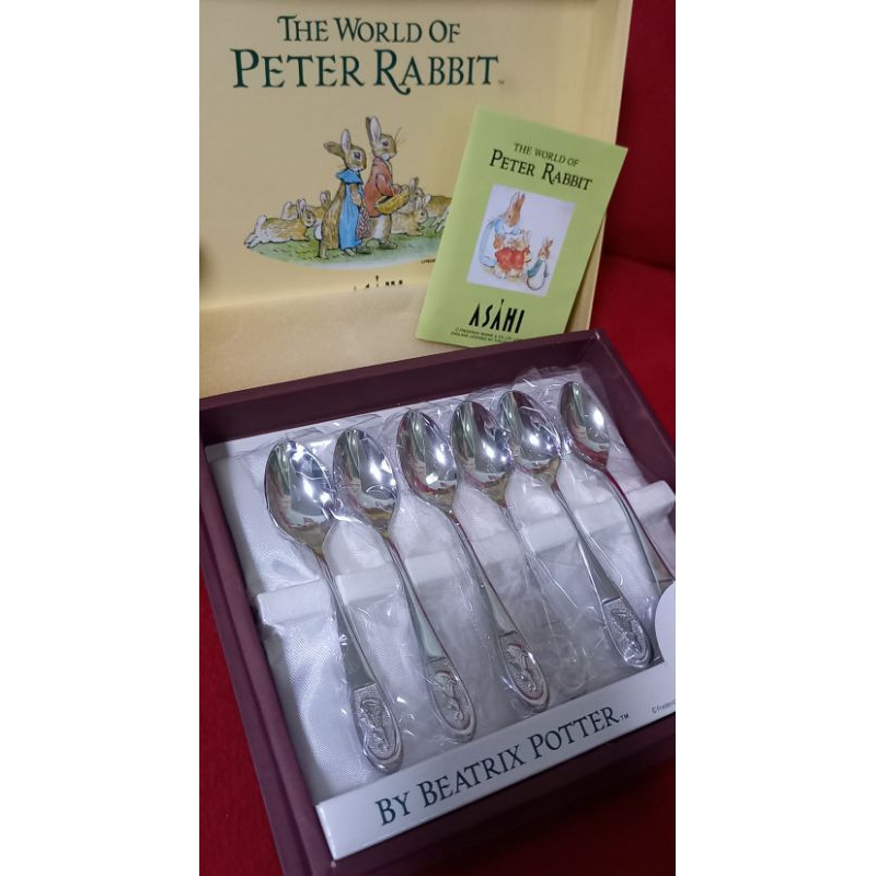 เซ็ตช้อนกาแฟ PETER RABBIT งานสะสม  ใหม่ในกล่อง