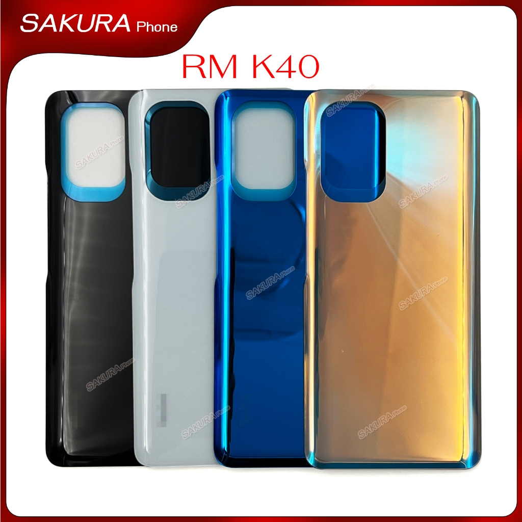ฝาหลัง RM K40 สำหรับ Redmi K40 อะไหล่ฝาหลัง สำหรับ redmi
