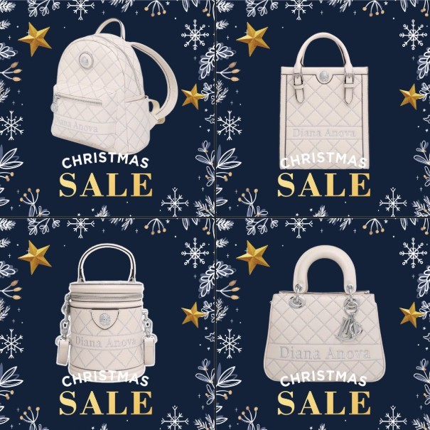 ** สินค้าพร้อมจัดส่งในไทย ** KURIKA LUXURY DIANA ANOVA BAG