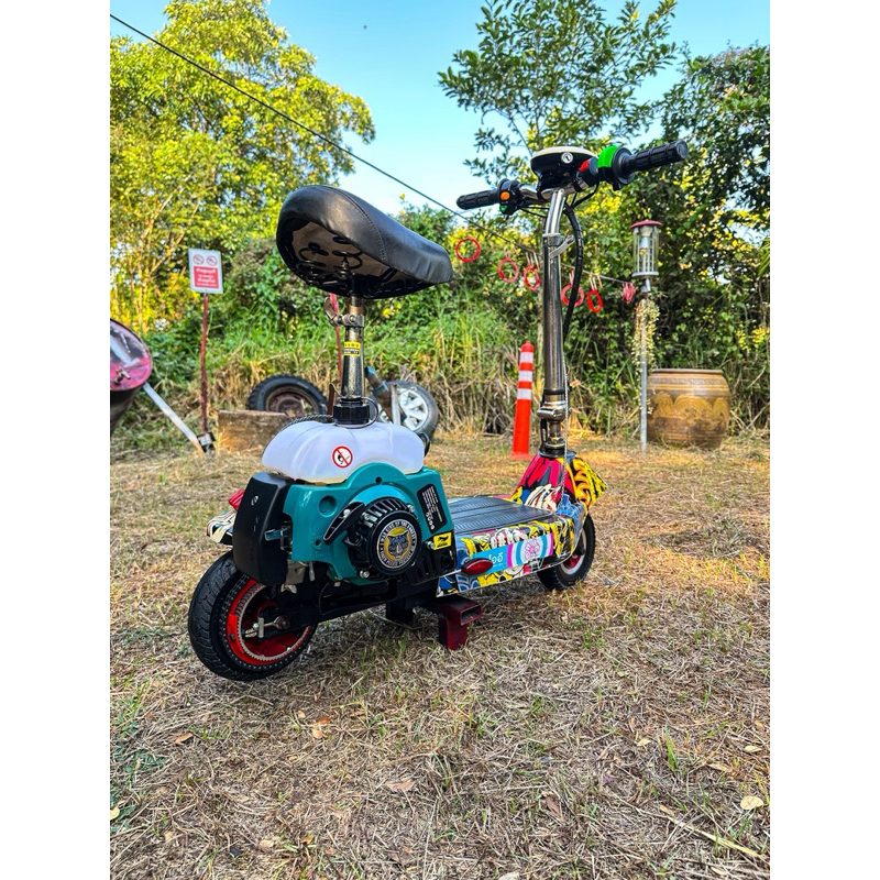 ชุดแปลงสกูตเตอร์น้ำมันครบชุดรวมเครื่องTiger2จังหวะระบบโซ่สเตอร์งานMilling cnc