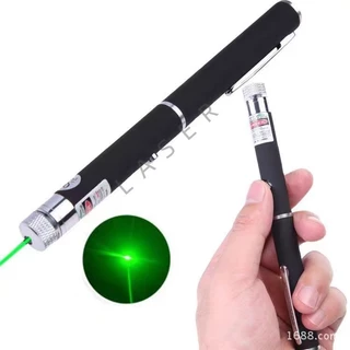 เลเซอร์พ้อยเตอร์ 5MW Green Laser Red Laser Pointer แสงสีเขียว