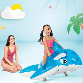 BIKINI FACTORY แพยางเป่าลม แพยางลอยน้ำ แพแฟนซี 🏄 สำหรับสระน้ำ มีที่จับแพ สามารถเล่นน้ำได้สบาย BK-352