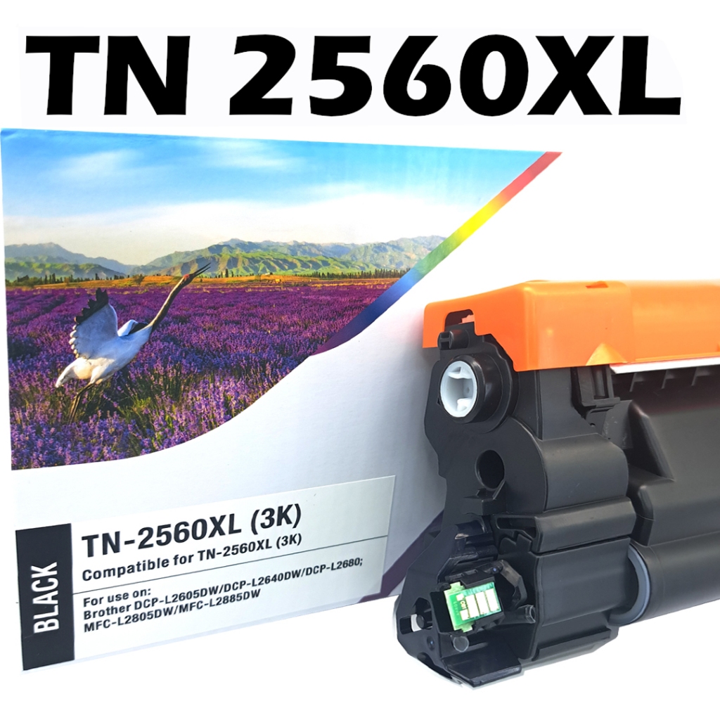 หมึก เทียบเท่า FOR brother printer mfc l2805dw หมึกพิมพ์ TN2560 TN 2560 หมึกbrother ตลับหมึก HL-L2460DN เทียบเท่า ราคา ถูกที่สุด ดีลบีเคเค แกลเลอรีภาพที่ 3