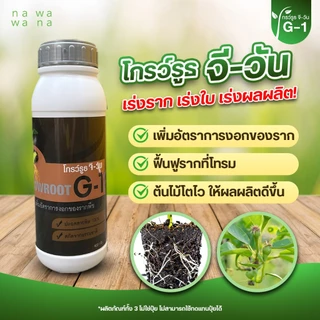 เร่งราก ปราบเชื้อรา (โกรว์รูธ จีวัน+ แอนติฟังกัส) รากดี ใบดก ต้นสมบูรณ์ ปลอดเชื้อราโรคพืช