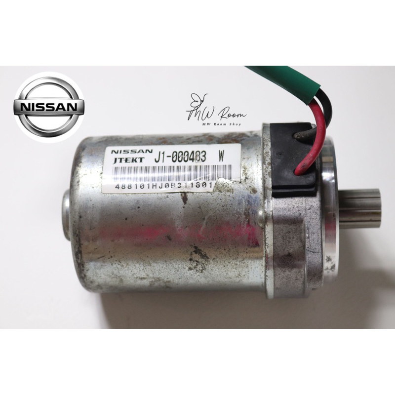 มอเตอร์แร็คพวงมาลัยไฟฟ้า Nissan March almera กล่องแร็คพวงมาลัยNissan มาร์ช อัลเมร่าแท้ถอดมือสอง