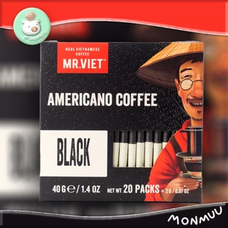 กาแฟเวียดนาม Mr.Viet 4in1 3in1 2in1 Americano Black (กาแฟไม่มีน้ำตาล) และ กาแฟมะพร้าว เวียดนาม