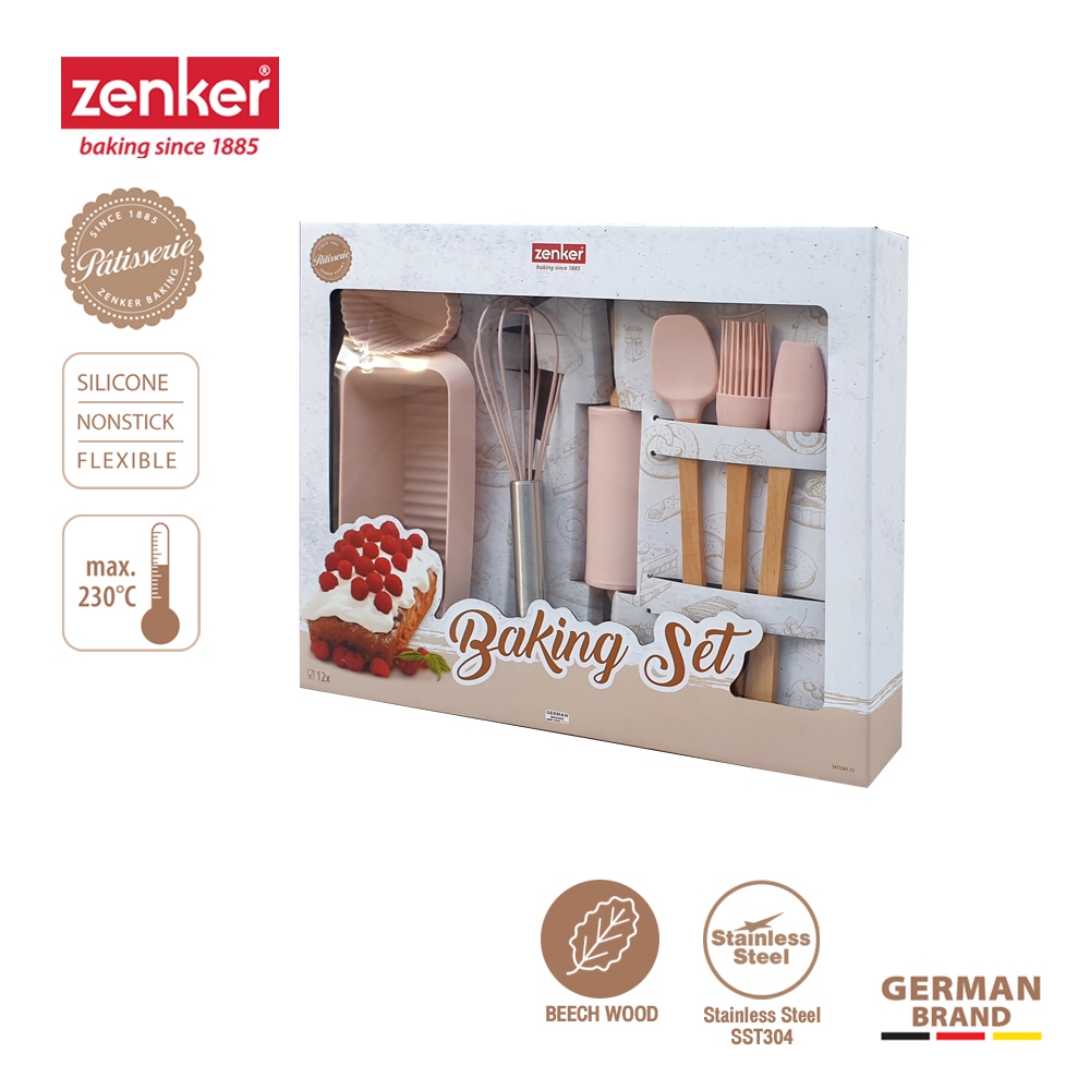 ชุดอุปกรณ์ทำเบเกอรี่ 12 ชิ้น 12PCS BAKING SET Barcode 6944804547337