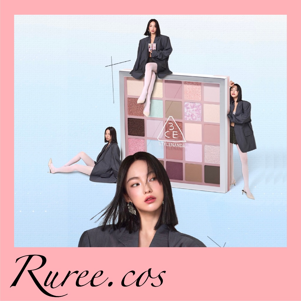 [พร้อมส่ง/ของแท้] 3CE - XL Eyeshadow Palette