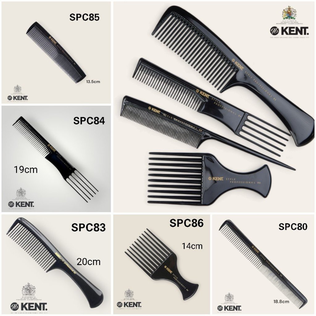 (MADE in ITALY) KENT SPC  หวีจัดแต่งทรงผม PROFESSIONAL (Basic Line)  ลดไฟฟ้าสถิต