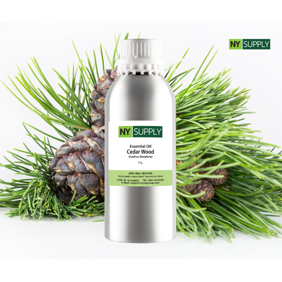 NY Supply น้ำมันหอมระเหยซีดาร์วูด (Cedar Wood Essential Oil) 1L.
