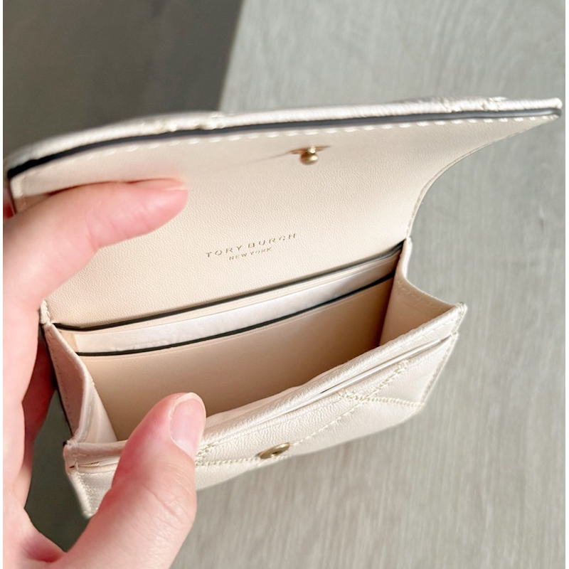 **พร้อมส่ง ของแท้**ใช้codeลดได้ ✨ Tory Burch​ Willa Card wallet ราคา ถูกที่สุด ดีลบีเคเค แกลเลอรีภาพที่ 3