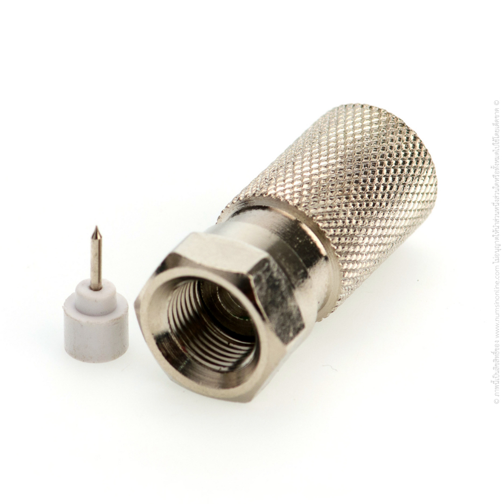 แจ็คทีวี F-TYPE สาย RG11 แบบหมุน