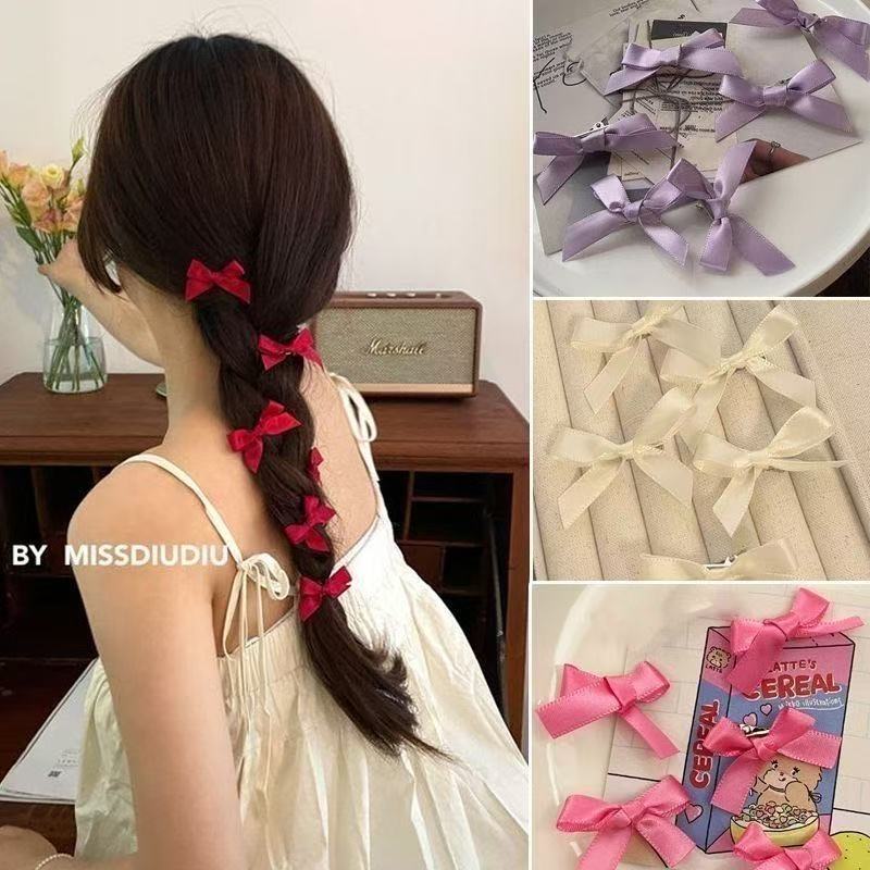 พร้อมส่ง โบว์ดำติดอก โบว์ดำไว้อาลัย โบว์แดง โบว์ติดผมตรุษจีน คริสมาสตร์ พส.จีน โบว์DIy เครื่องประดับผม ที่คาดผม กิ๊บ ราคา ถูกที่สุด ดีลบีเคเค แกลเลอรีภาพที่ 7