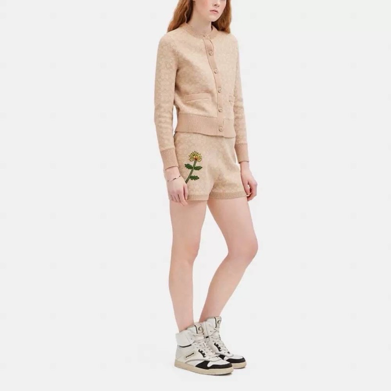 Coach Yarn Cardigan เสื้อแขนยาวผ้าไหม