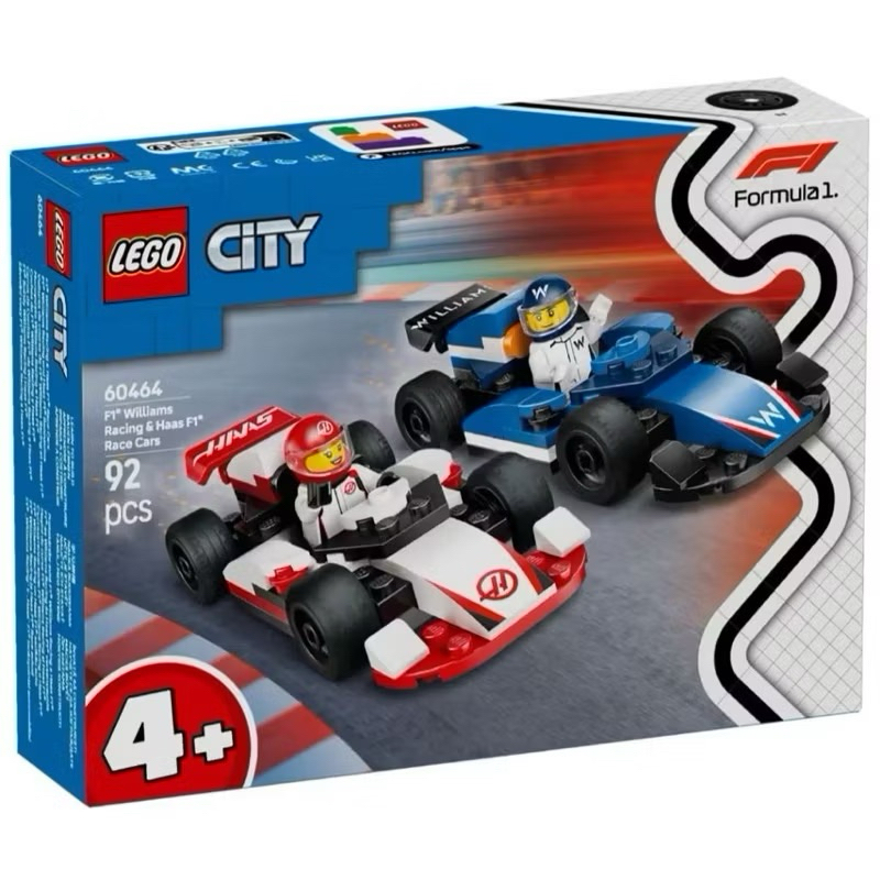 LEGO City 60464 F1® Williams Racing & Haas F1® Race Cars by Bricks_Kp
