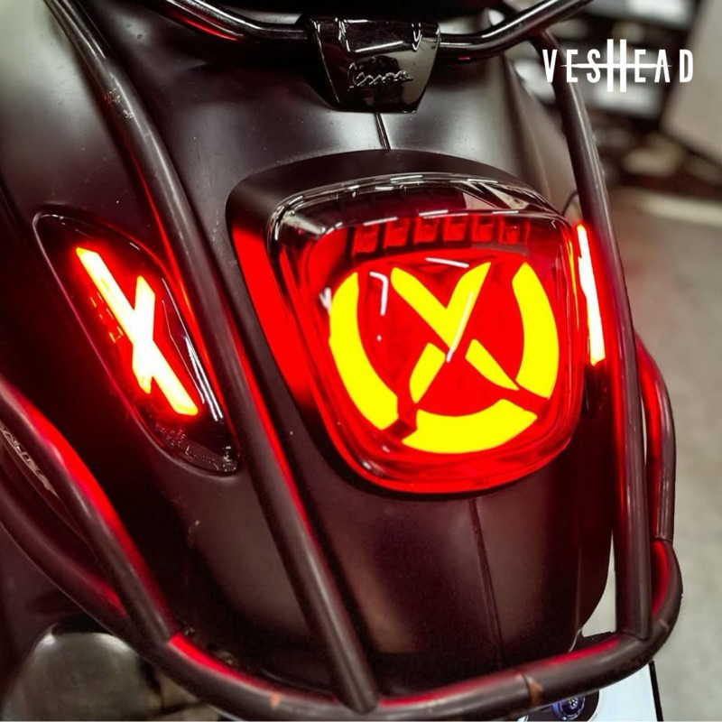 Xstorm 🇹🇼 ไฟท้าย สำหรับ Vespa Sprint / Primavera นิว เวสป้า Made in Taiwan X-Storm Xstorm Storm Moto