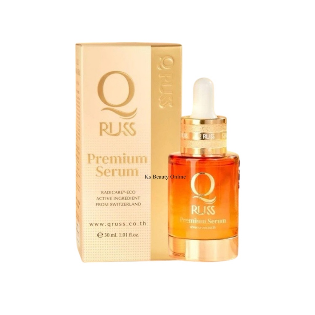 สูตรใหม่ เซรั่มคิว คิวรัสส์ พรีเมี่ยม เซรั่ม Q russ Premium Serum