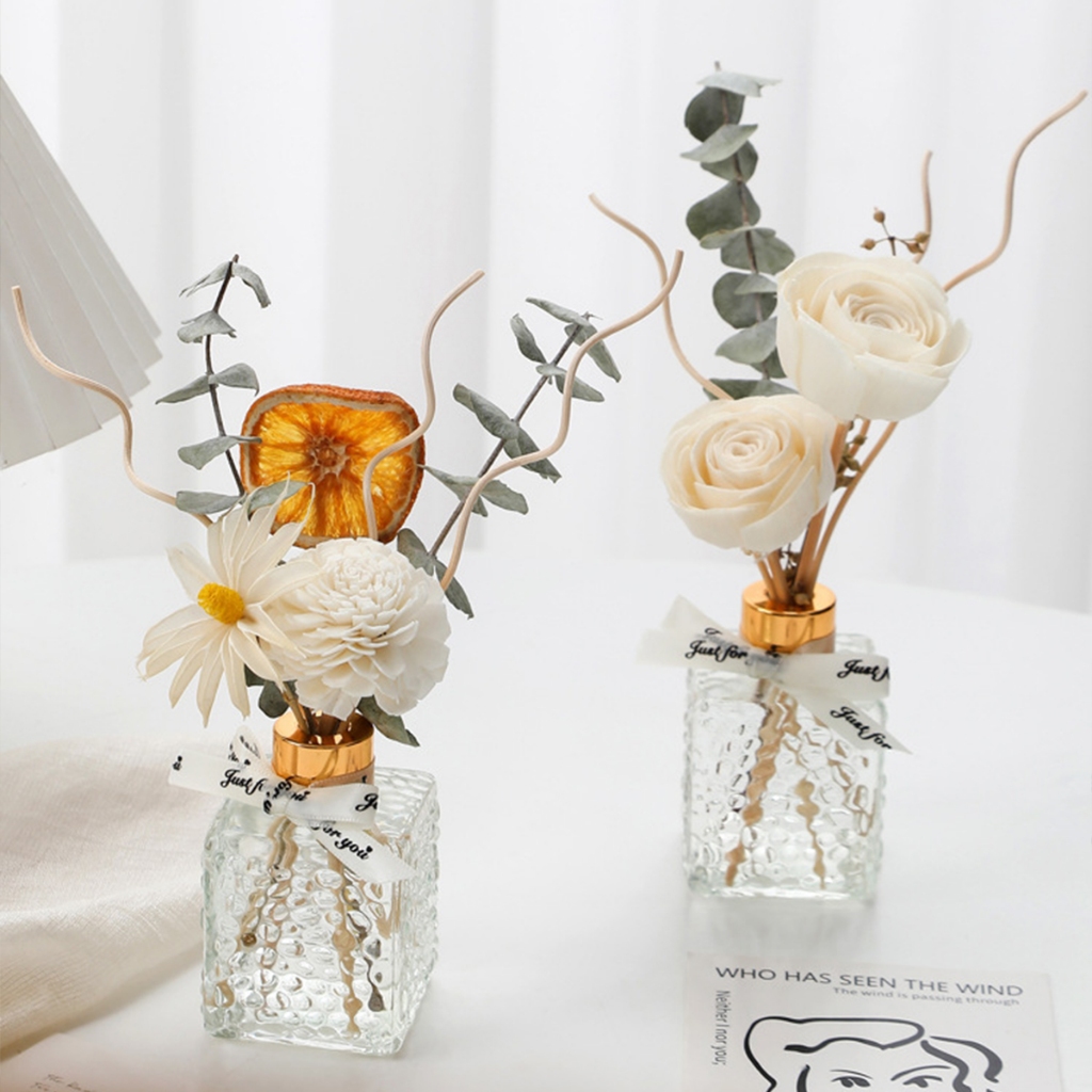 𝓫𝓪𝓫𝓲𝓮𝓶𝓲𝓵𝓭𝔂  ก้านไม้หอมปรับอากาศ เเจกันดอกไม้ กลิ่นอโรม่า น้ำหอมปรับอากาศ Reed Diffuser ขนาด80ml หอมระดับโรงเเรม - รูปที่ 4