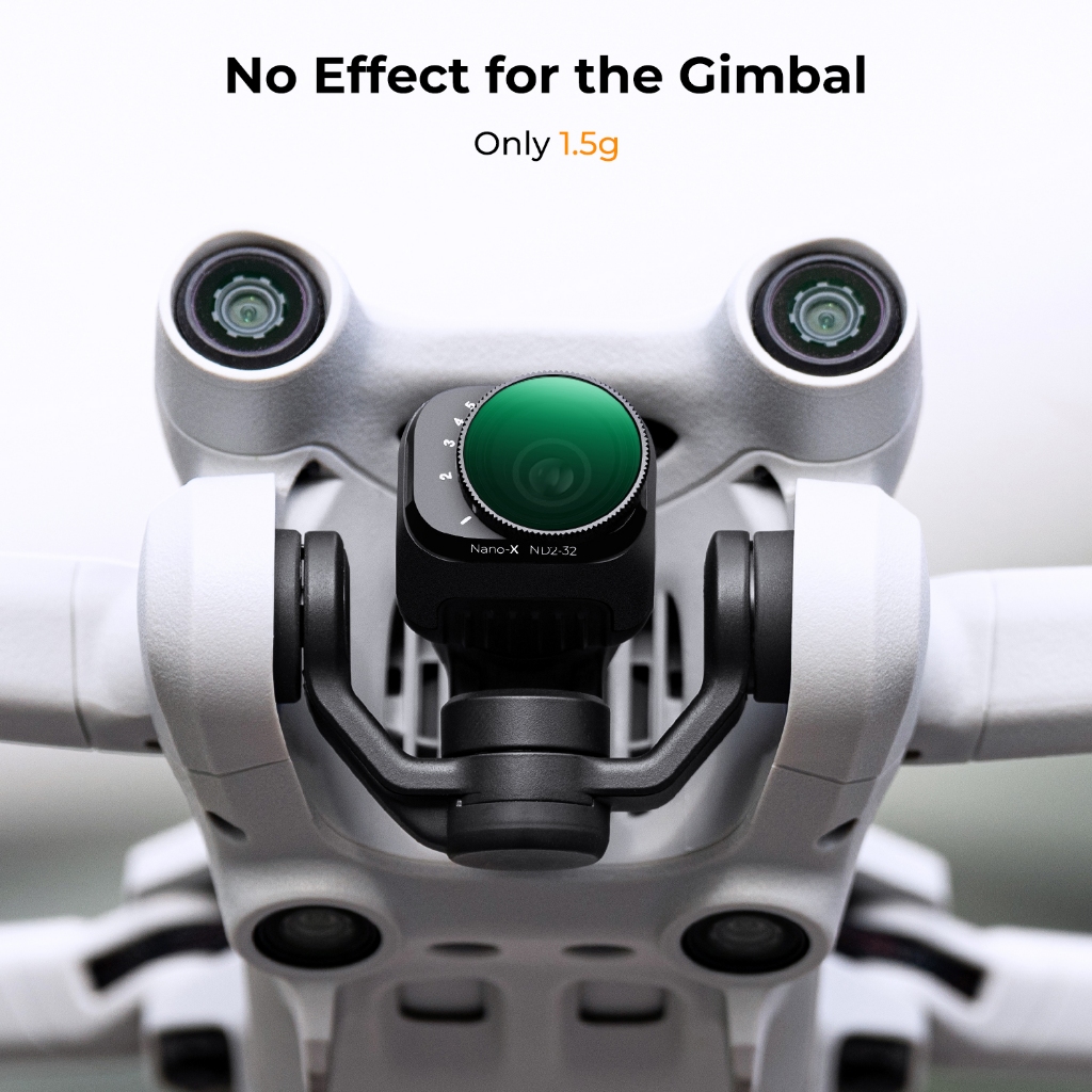 K&F CONCEPT DJI mini3 โดรน ฟิลเตอร์ UV, CPL, ND กันน้ำและกันรอยขีดข่วน เหมาะสำหรับ mini3/mini3PRO