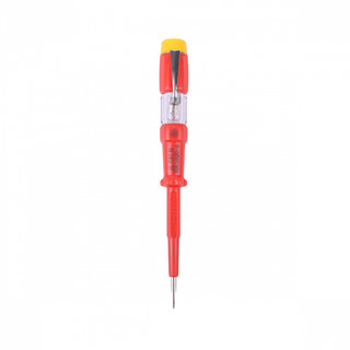 WORKPRO รุ่นWP349001 ไขควงลองไฟ VDE 3x140 มม.ผลิตจากเหล็กแข็งแรงทนทานปลอดสนิม -ด้ามจับยางหุ้มฉนวนกันไฟรอบก้านปลอดภัย